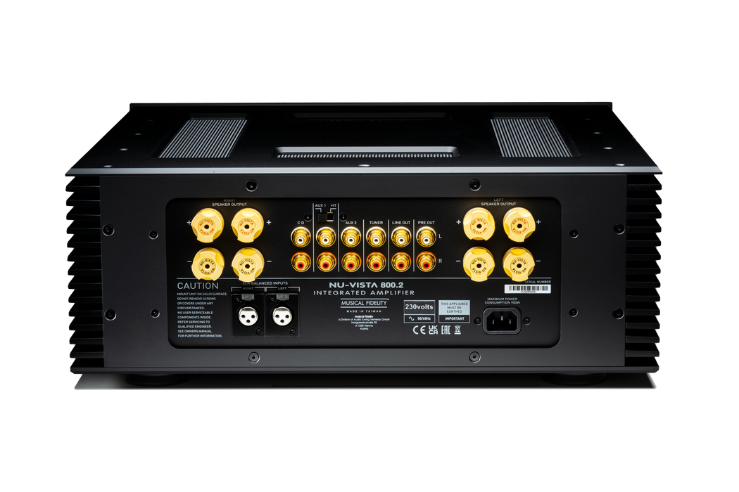 Musical Fidelity Nu-Vista 800.2 Integrated Amplifier - Safe and Sound HQ