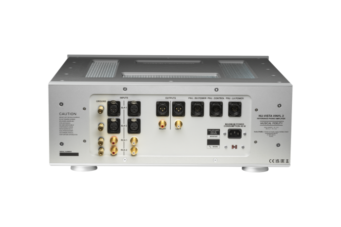 Musical Fidelity Nu-Vista Vinyl 2 Reference Phono Stage with Class A Nuvistor Stage - Safe and Sound HQ