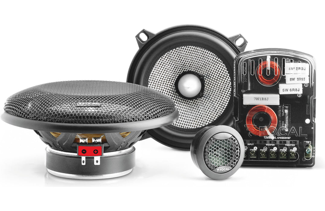 Focal 130 AS Performance Access 5.25" 2 Way Component Speaker (Pair) - Safe and Sound HQ