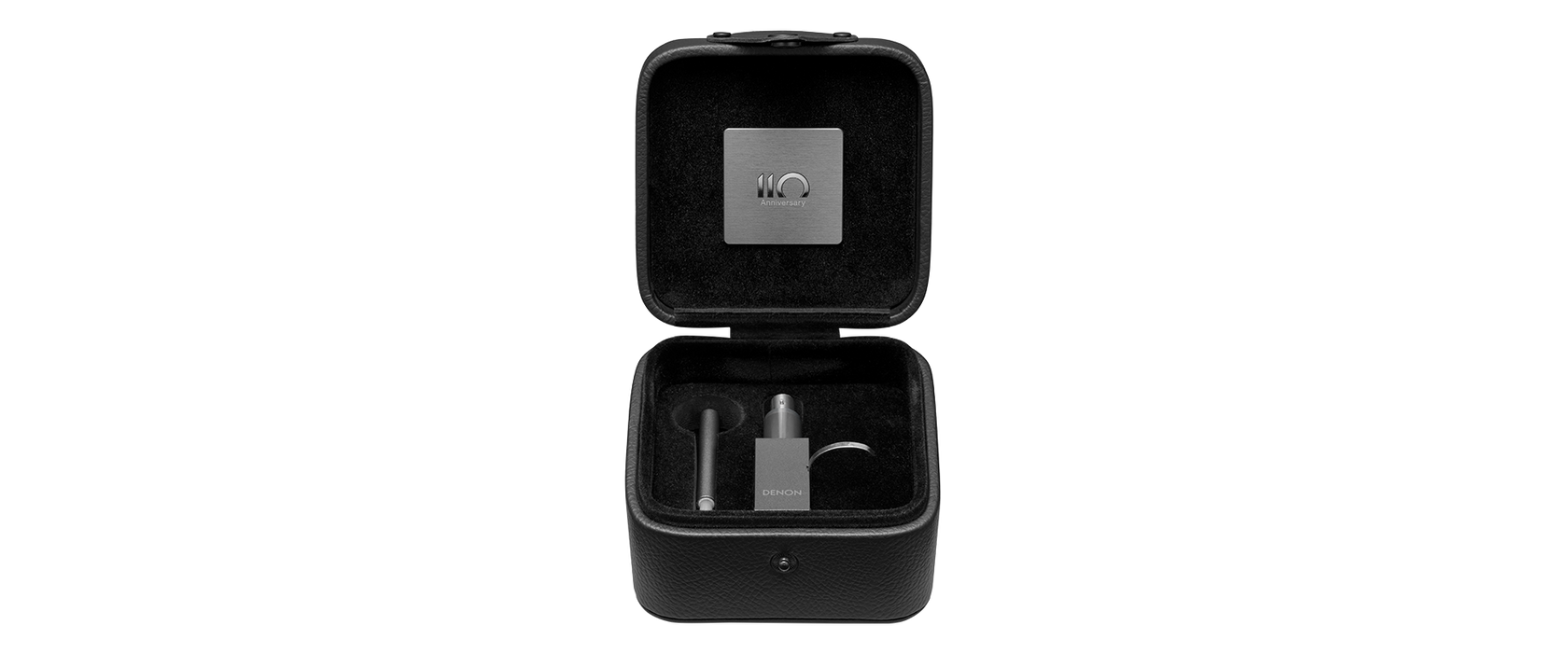 Denon DL-A110 110-Year Anniversary Edition MC Phono Cartridge with Premium Silver-Graphite Headshell - Safe and Sound HQ