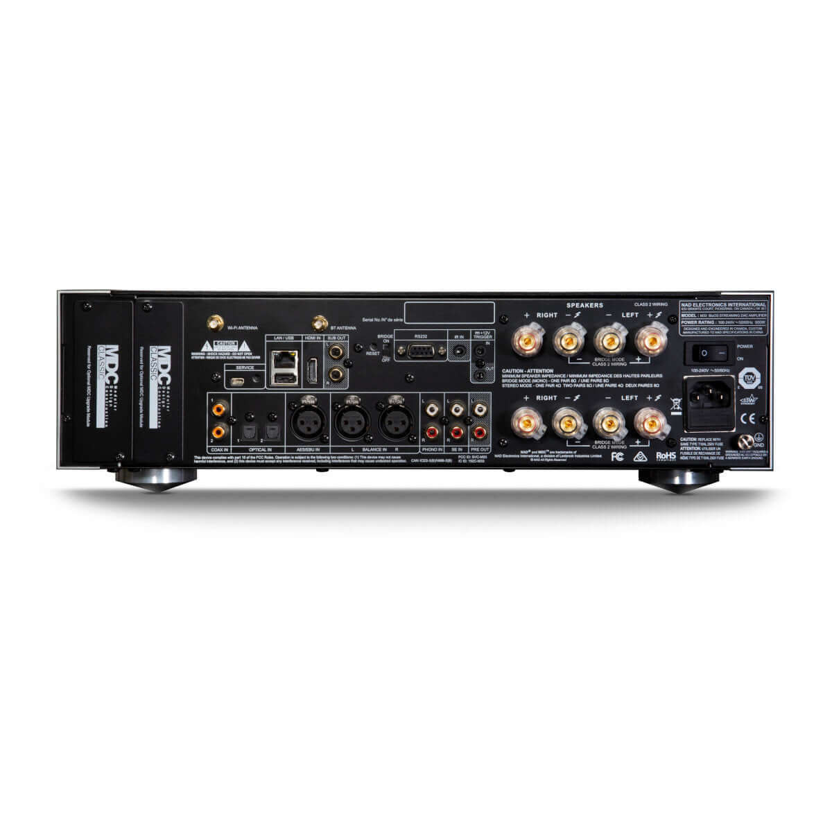 NAD Electronics M33 BluOS Streaming DAC Amplifier Open Box - Safe and Sound HQ