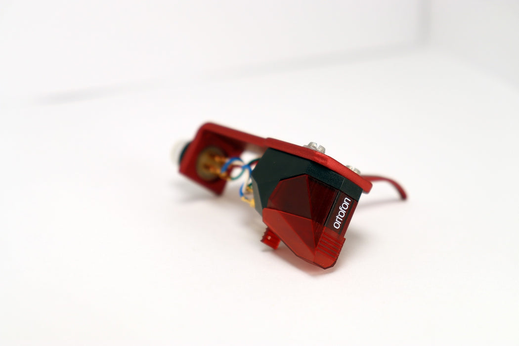 Ortofon 2M Red Cartridge Mounted on SH-4 Headshell - Safe and Sound HQ