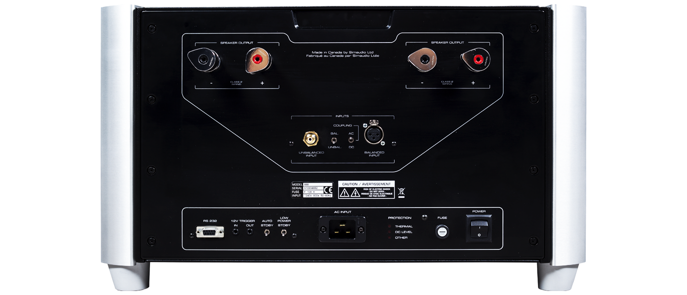 Simaudio 888 Moon Power Amplifier - Safe and Sound HQ
