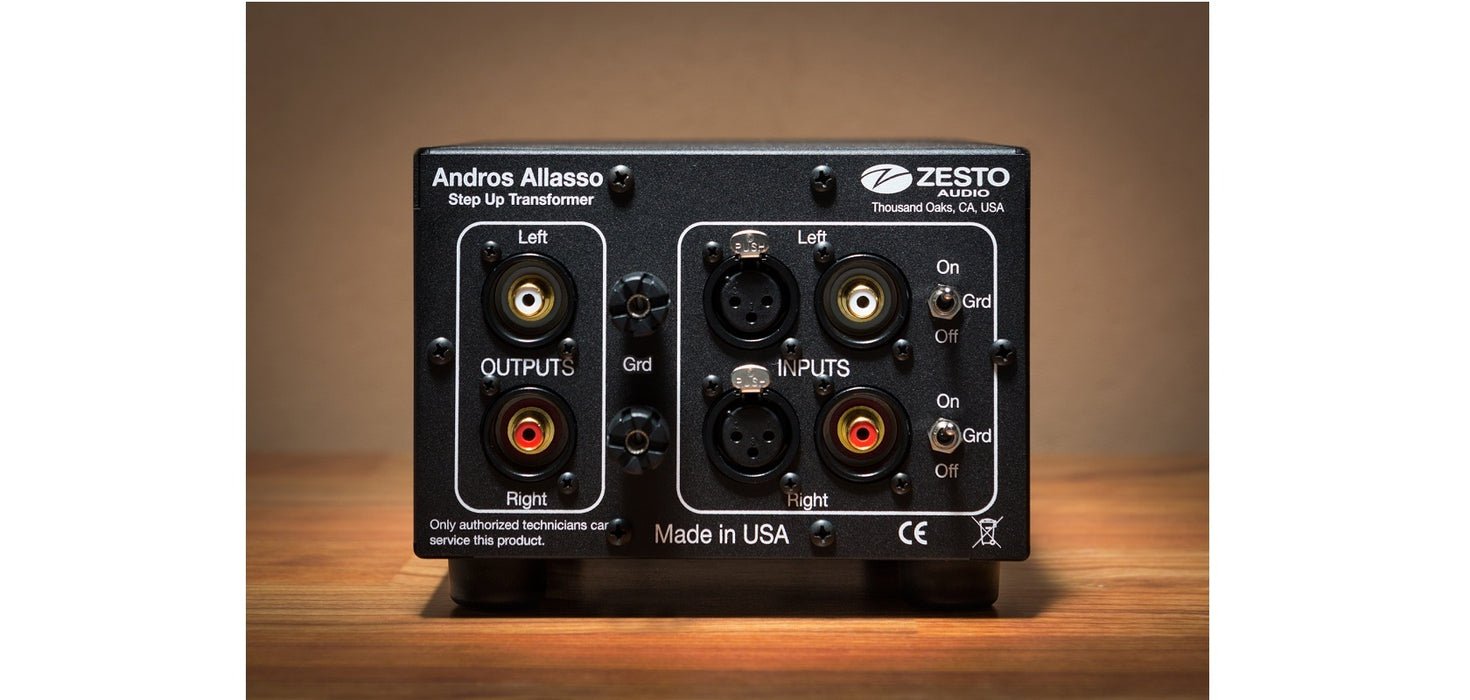 Zesto Audio Andros Allasso Step Up Transformer - Safe and Sound HQ