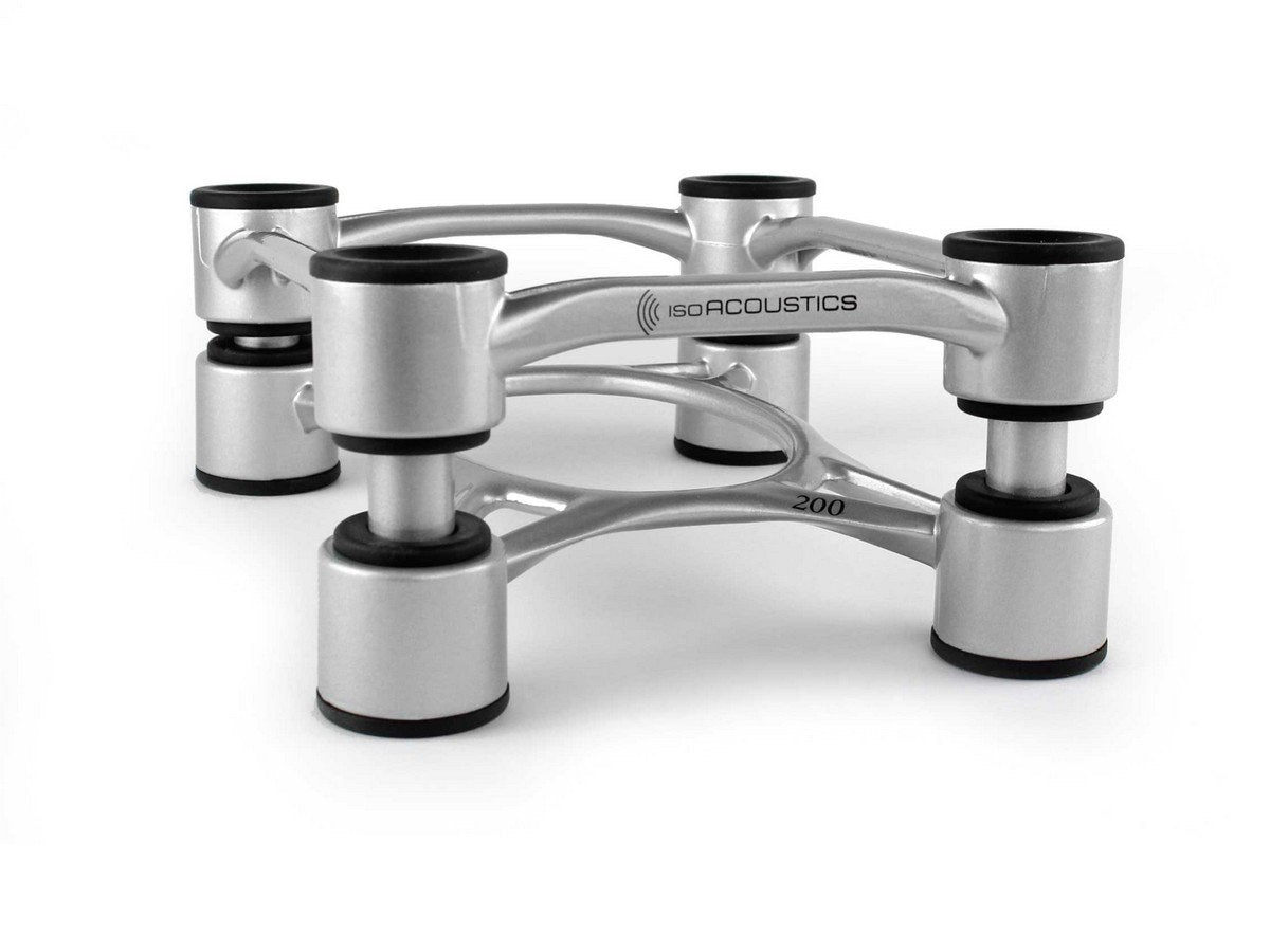 Isoacoustics Aperta200 Sculpted Aluminum Acoustic Isolation Stands (Pair) - Safe and Sound HQ