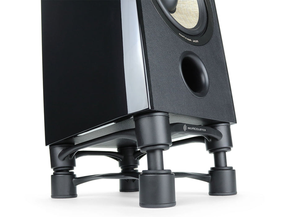 Isoacoustics Aperta200 Sculpted Aluminum Acoustic Isolation Stands (Pair) - Safe and Sound HQ