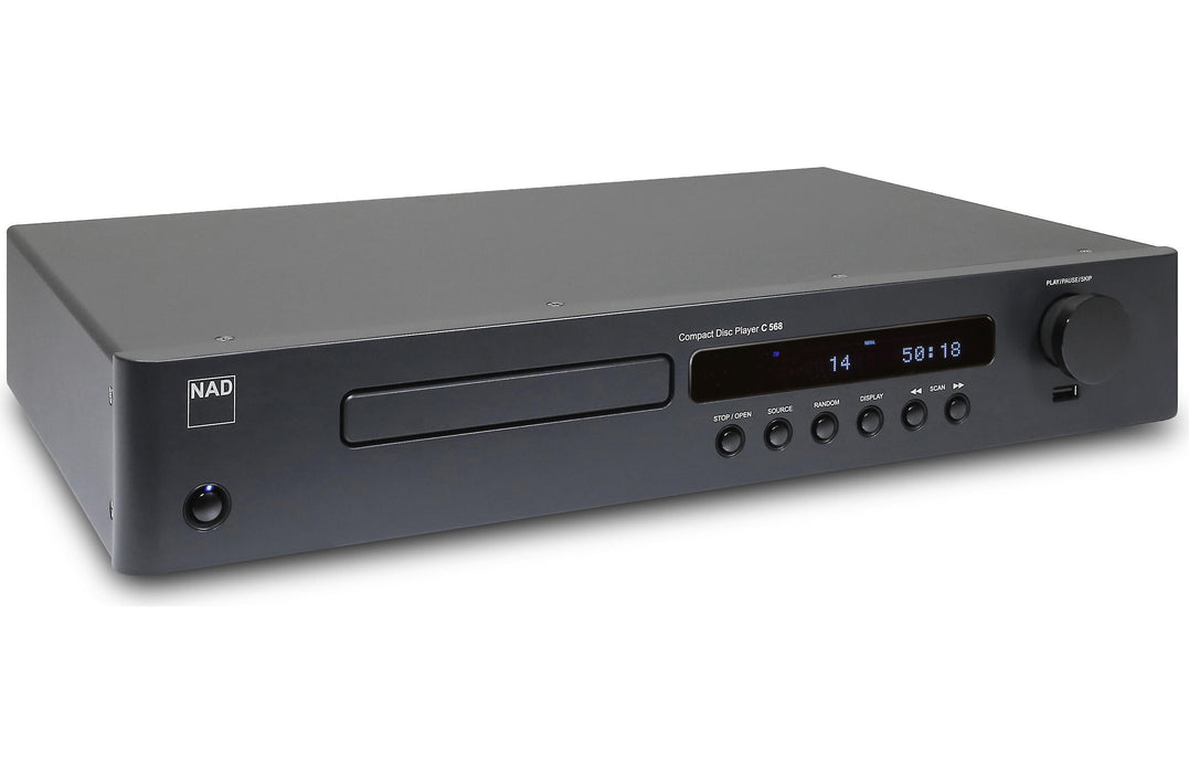 NAD Electronics C 568 Compact Disc Player Factory Refurbished - Safe and Sound HQ
