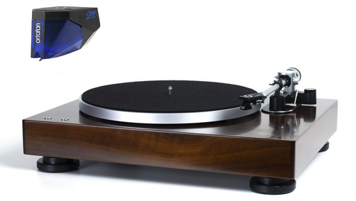 Music Hall Classic Turntable with and Built-In Phono Amp and Ortofon 2M Blue Cartridge Bundle - Safe and Sound HQ
