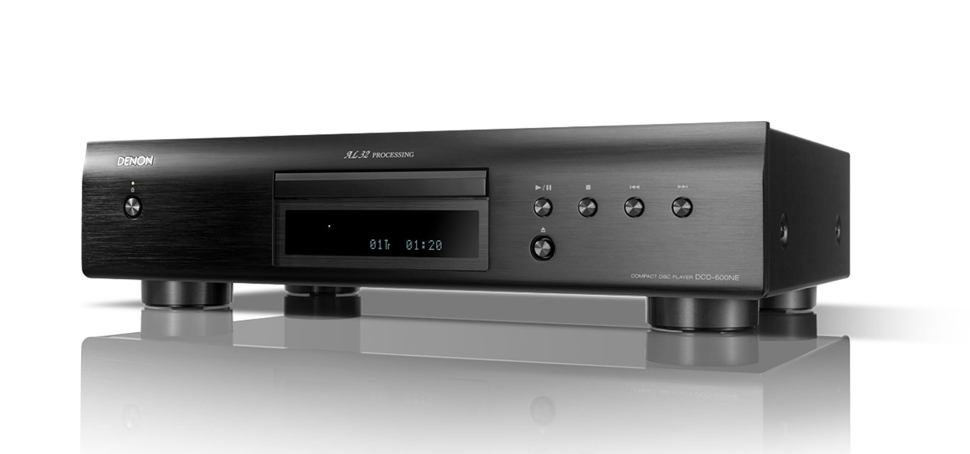 Denon DCD-600NE CD Player with AL32 Processing Open Box — Safe and
