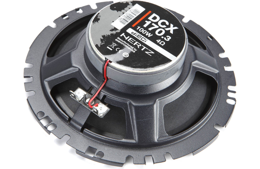 Hertz DCX 170.3 Dieci Series 2-Way 6.7" Coaxial Speaker (Pair) - Safe and Sound HQ