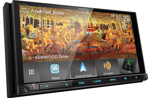 Kenwood DDX9905S Double-Din CD Receiver with Bluetooth - Safe and Sound HQ