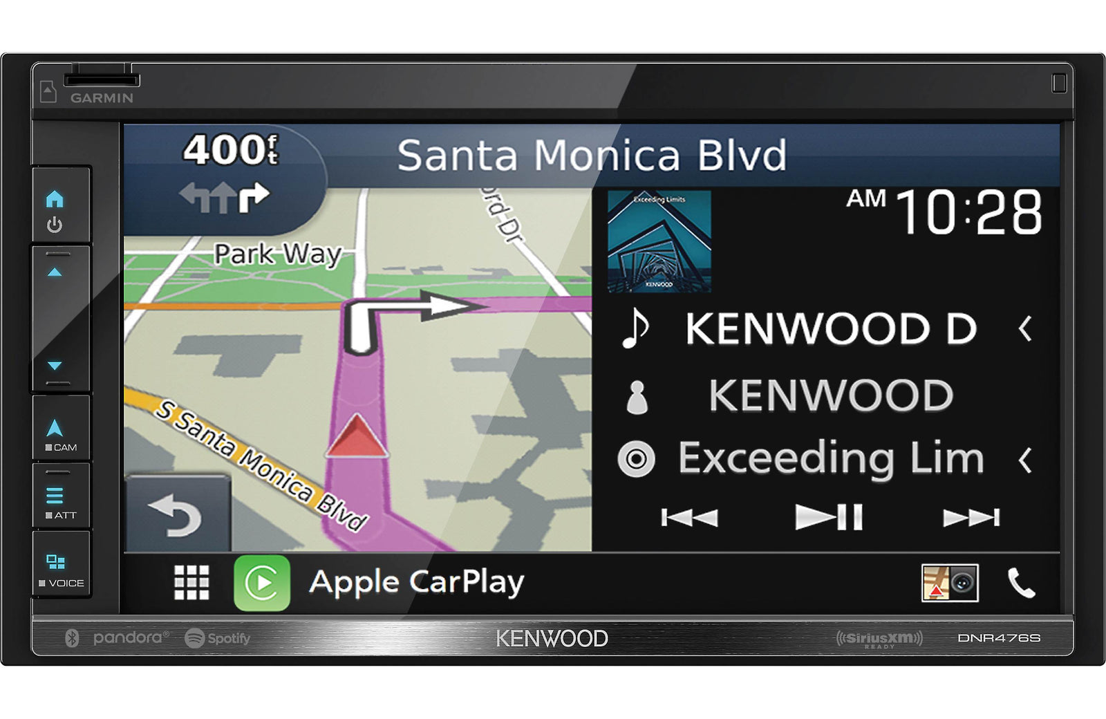 Kenwood Excelon DNR476S 6.8