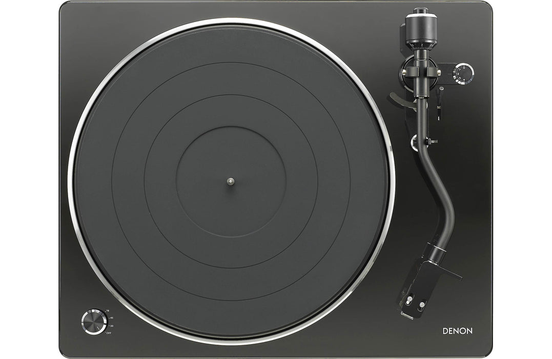 Denon DP-450USB Turntable with Ortofon 2M Black Phono Cartridge Bundle - Safe and Sound HQ