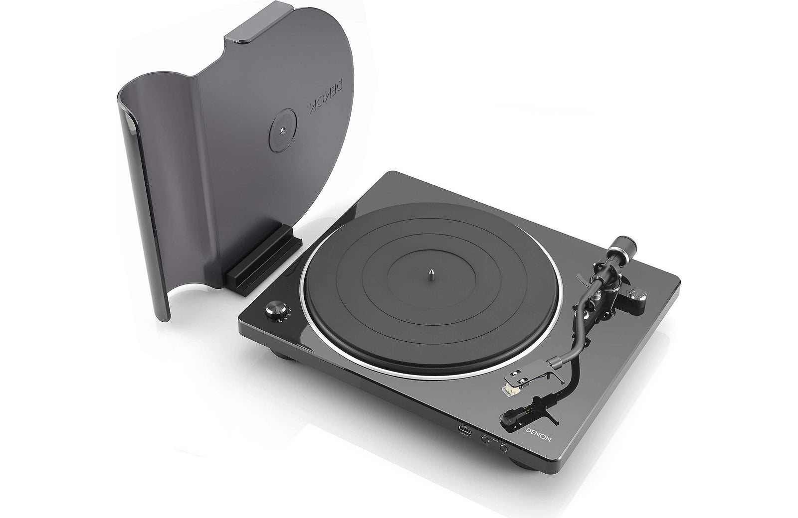 Denon DP-450USB Turntable with Ortofon 2M Blue Phono Cartridge Bundle - Safe and Sound HQ