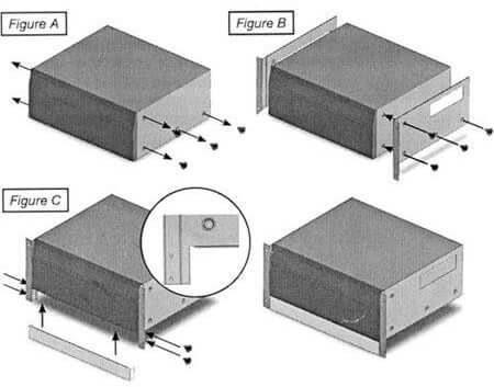 Denon RMR2113 Rack Mount KIt - Safe and Sound HQ
