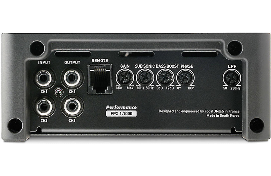 Focal FPX 1.1000 Performance Mono Class D Amplifier - Safe and Sound HQ