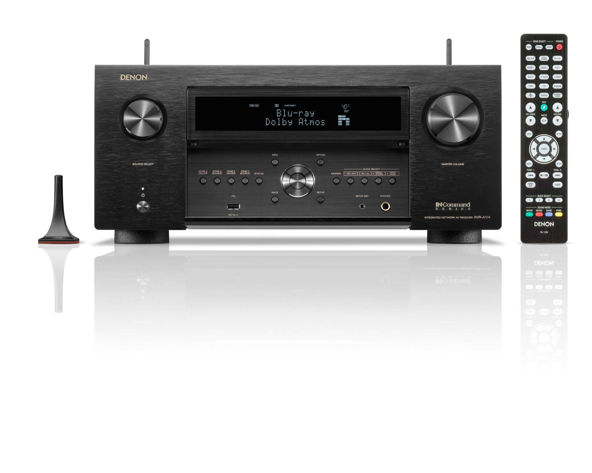 Denon AVR-A1H 15.4 Channel 8K A/V Receiver - Open Box – Safe and Sound HQ