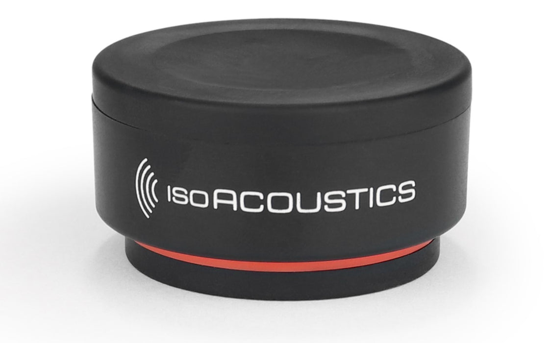 Isoacoustics ISO-PUCK Mini Vibration Isolators for Studio Monitors and Amplifiers (8-Pack) - Safe and Sound HQ