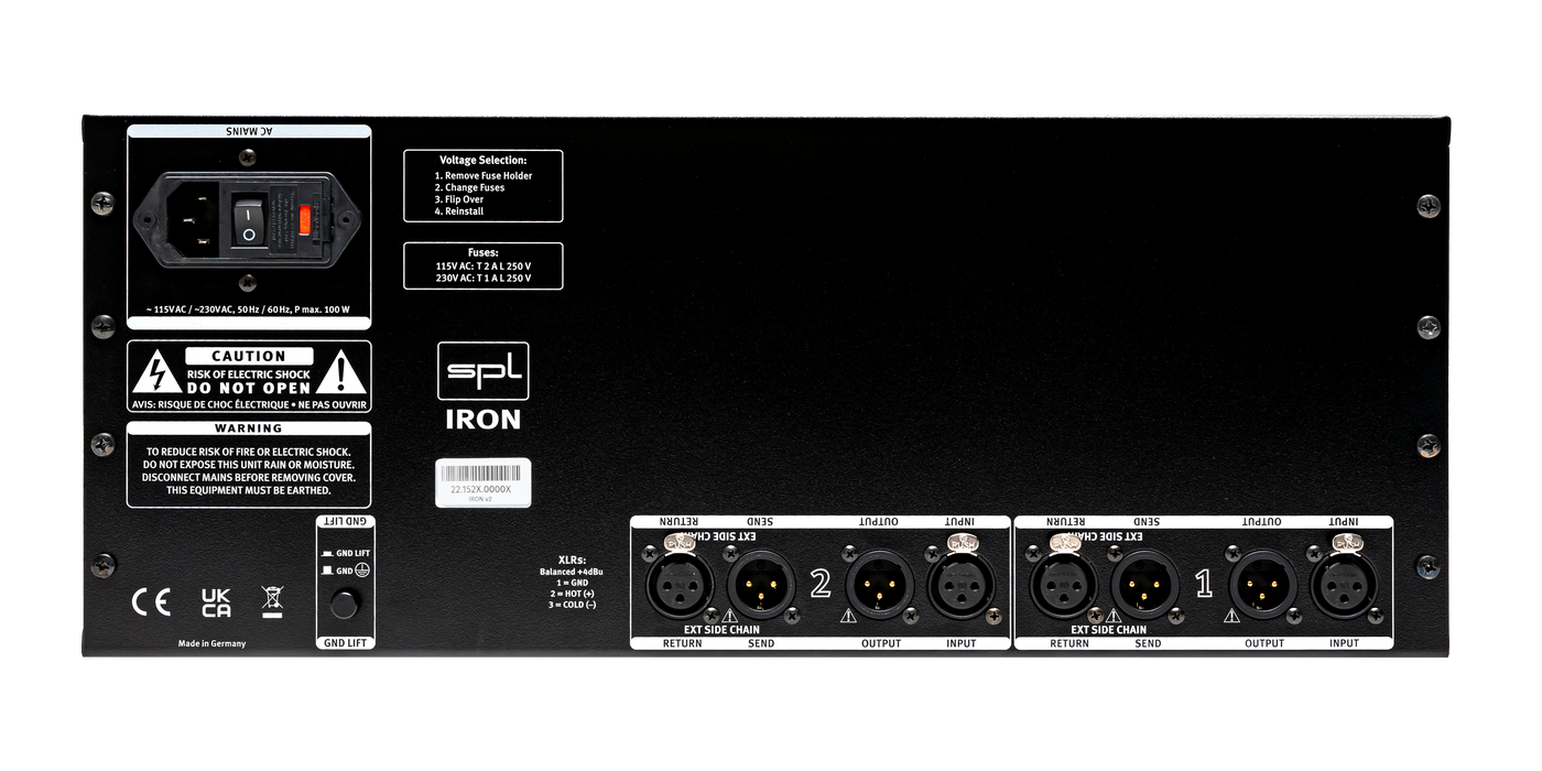 SPL Iron V2 Mastering Compressor - Safe and Sound HQ