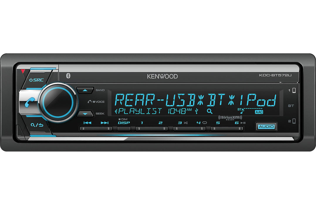 Kenwood KDC-BT572U CD Receiver with Bluetooth - Safe and Sound HQ