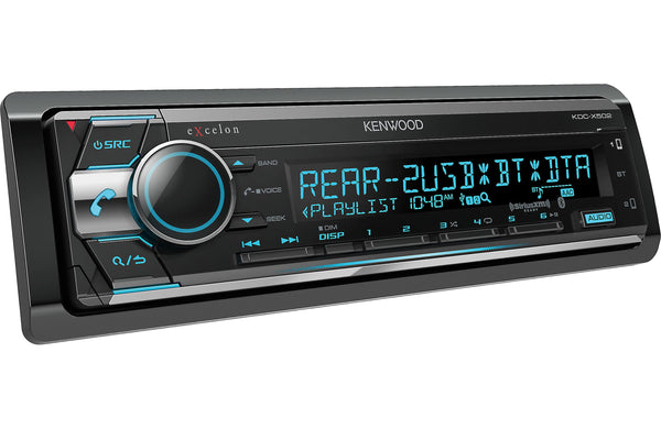 Kenwood Excelon KDC-X502 CD Receiver with Bluetooth - Safe and Sound HQ