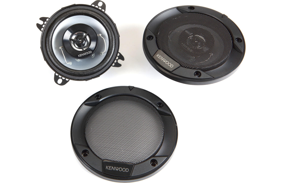 Kenwood KFC-1066S 4" Coaxial Speaker (Pair) - Safe and Sound HQ