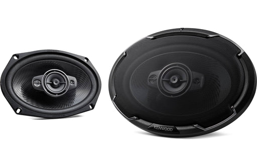 Kenwood KFC-6986PS 6"x 9" Oval 4-Way Coaxial Speaker (Pair) - Safe and Sound HQ