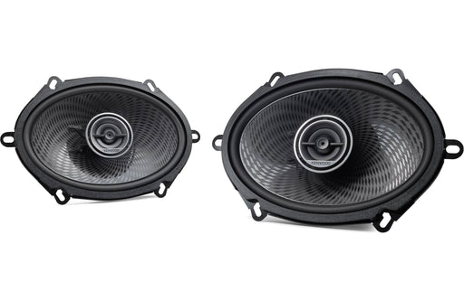 Kenwood KFC-C5796PS 5" x 7" Oval Custom Fit 2-Way Coaxial Speaker (Pair) - Safe and Sound HQ