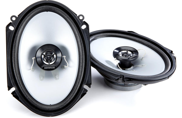 Kenwood KFC-C6866S 6" x 8" Coaxial Speaker (Pair) - Safe and Sound HQ