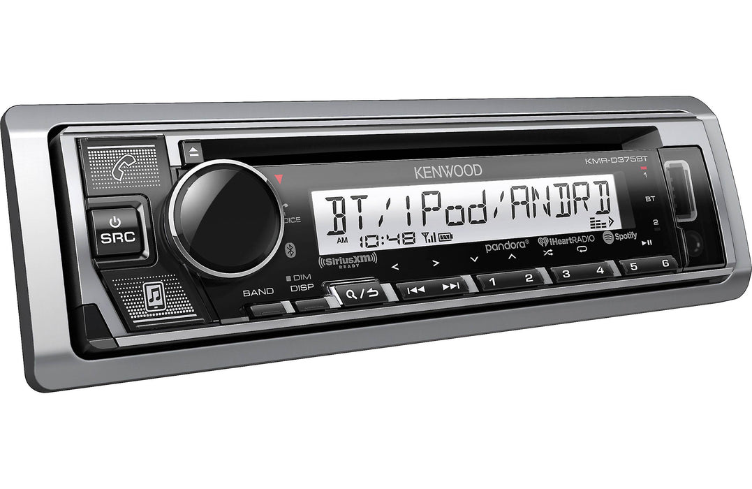 Kenwood KMR-D375BT Marine CD receiver with Bluetooth - Safe and Sound HQ