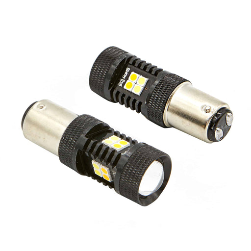 Lucas Lighting L-3157W 16 3157 16 LED High Output Canbus Bulb White (Pair) - Safe and Sound HQ