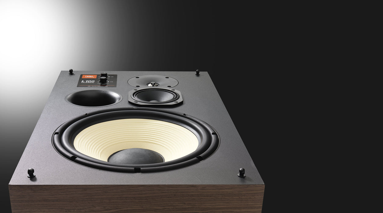 JBL L100 Classic 12" 3-Way Bookshelf Speakers (Pair) - Safe and Sound HQ