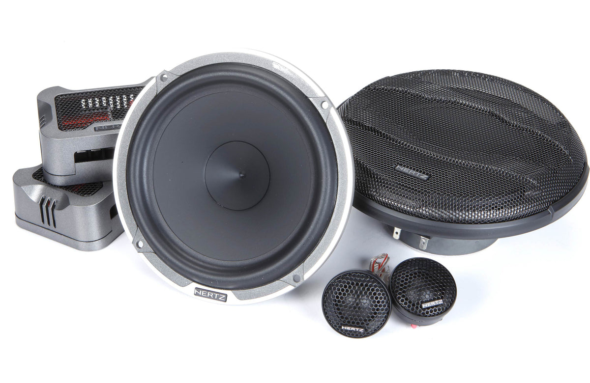 HERTZ MLK165.3 Mille 6.5" 150W RMS Component Speakers - Tweeters Crossovers New
