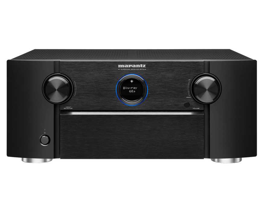 Marantz SR7015 9.2 Channel 8K AV receiver with 3D Audio, HEOS, and Voice Control - Safe and Sound HQ