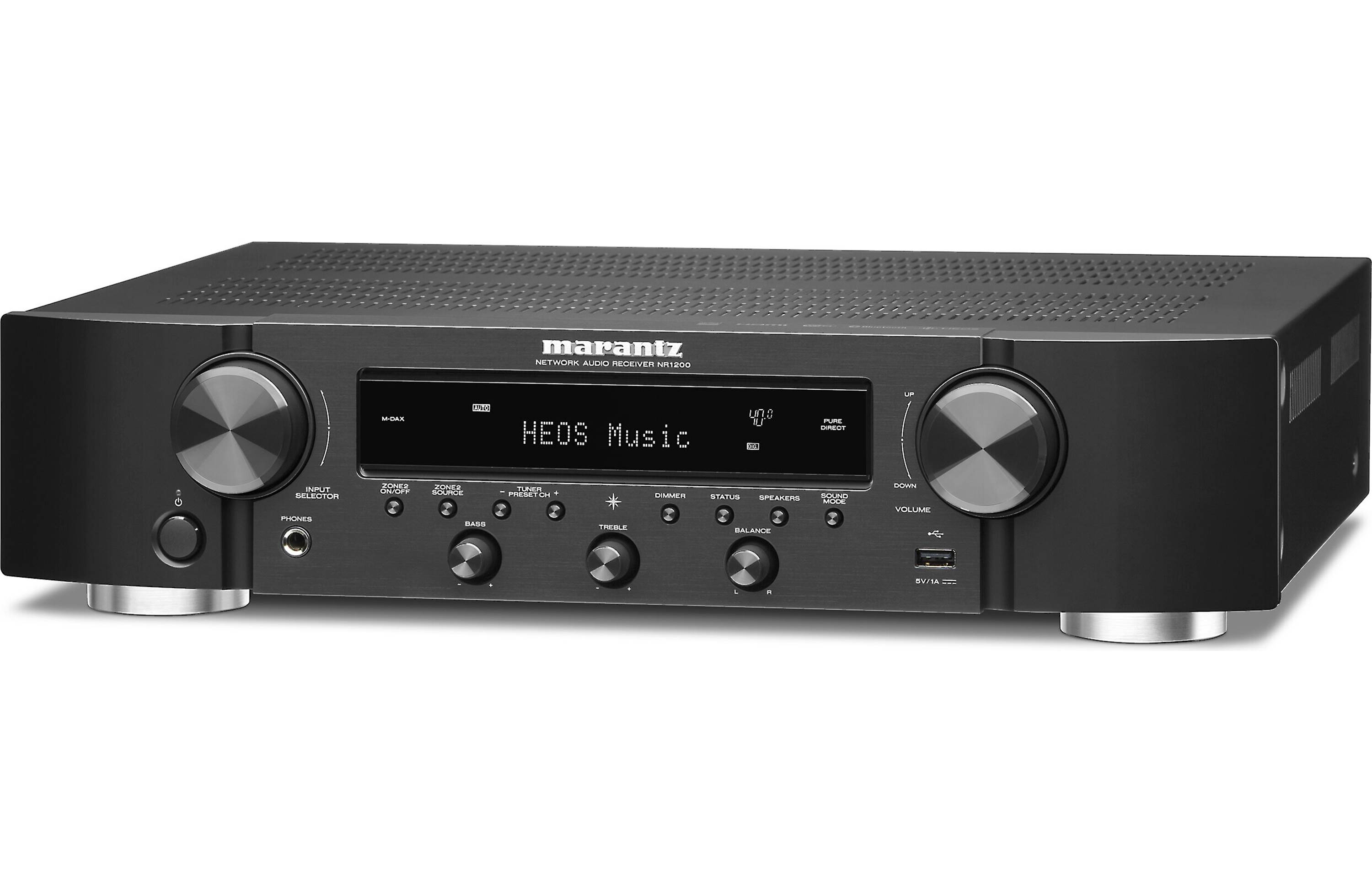 Marantz NR1200 2 Channel Slim Stereo Receiver with HEOS Built-in