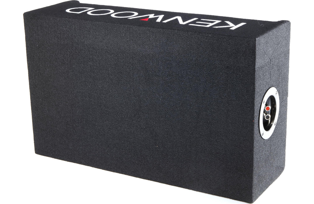 Kenwood P-W121B Sealed Enclosure Box 12" Subwoofer and KAC-5207 Package - Safe and Sound HQ