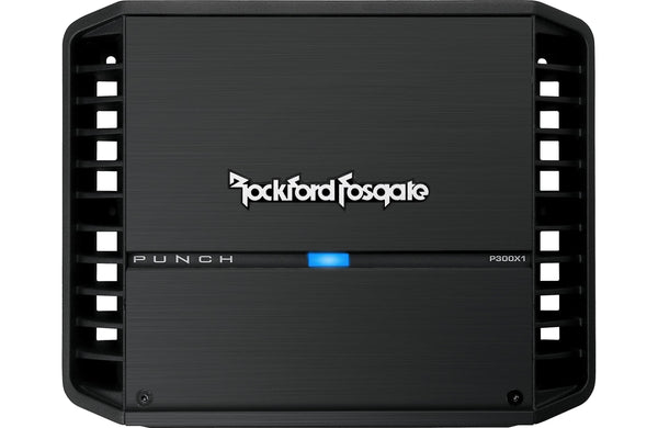 Rockford Fosgate P300X1 Punch 300 Watt Full Range Mono Amplifier - Safe and Sound HQ
