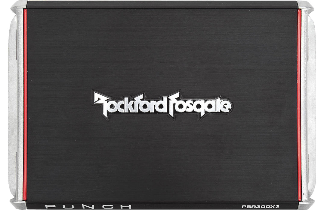 Rockford Fosgate PBR300X2 Punch 300 Watt 2-Channel Amplifier - Safe and Sound HQ