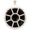 Wet Sounds REV 10 W-FC SS V2 Revolution Series 10" White Tower Speaker with TC3 Fixed Clamps (Pair) - Safe and Sound HQ