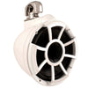 Wet Sounds REV 10 W-SC V2 MINI REV Series 10" White Tower Speaker With TC3 Mini Swivel Clamps (Pair) - Safe and Sound HQ