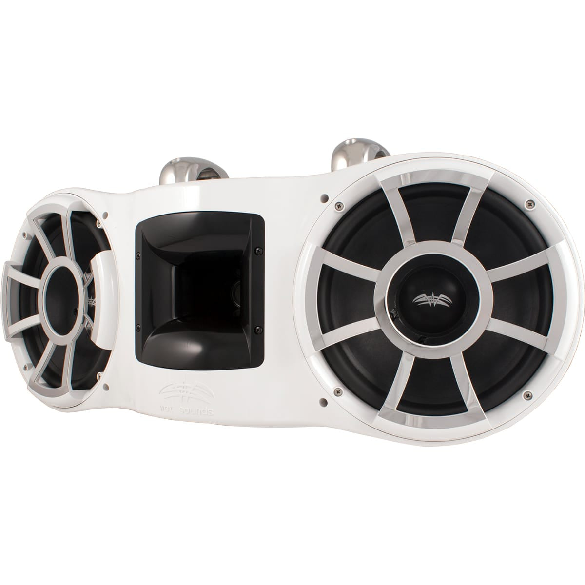 Wet Sounds REV 410 W-FC SS V2 Revolution Series Dual 10