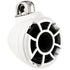 Wet Sounds REV 8 W-FC V2 Revolution Series 8" White Tower Speaker with TC3 Fixed Clamps (Pair) - Safe and Sound HQ