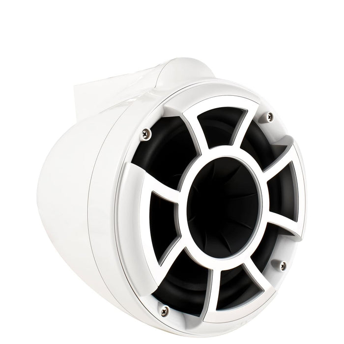 Wet Sounds REV 8 W-X V2 Revolution Series 8" White Tower Speaker with X Mount Kit (Pair) - Safe and Sound HQ
