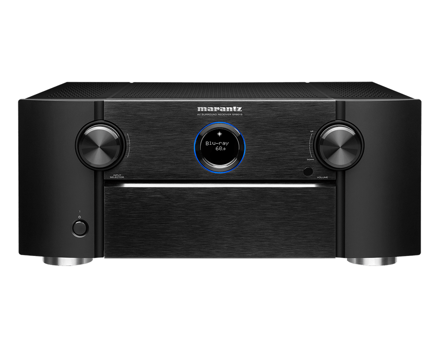 Marantz SR8015 11.2 Channel 8K AV receiver with 3D Audio, HEOS, and Voice Control - Safe and Sound HQ