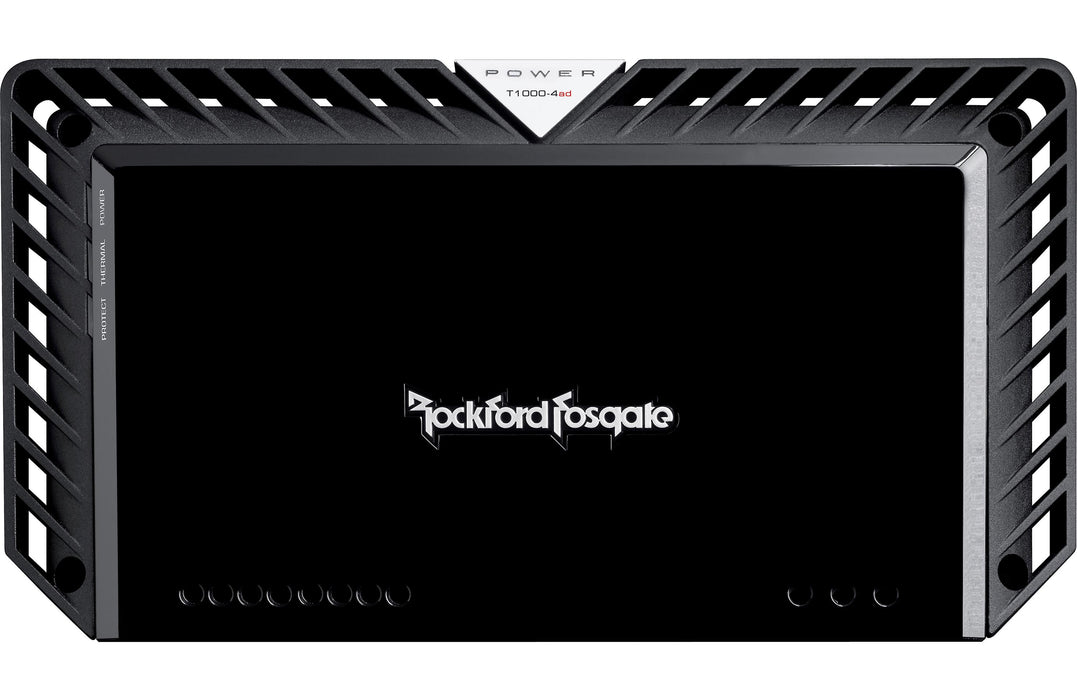 Rockford Fosgate T1000-4AD Power 1000 Watt Class-AD Full Range 4 Channel Amplifier - Safe and Sound HQ