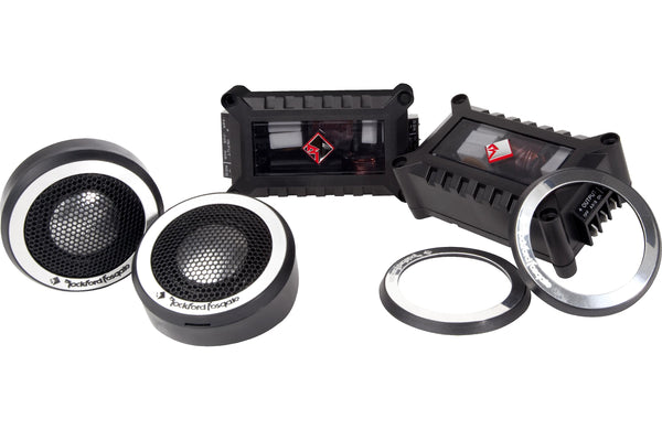 Rockford Fosgate T2T-S Power 1" Aluminum Tweeter Kit (Pair) - Safe and Sound HQ