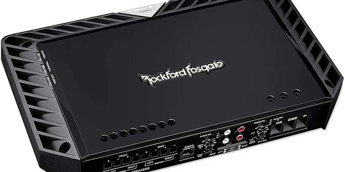 Rockford Fosgate T400-4 Power 400 Watt 4 Channel Amplifier — Safe 