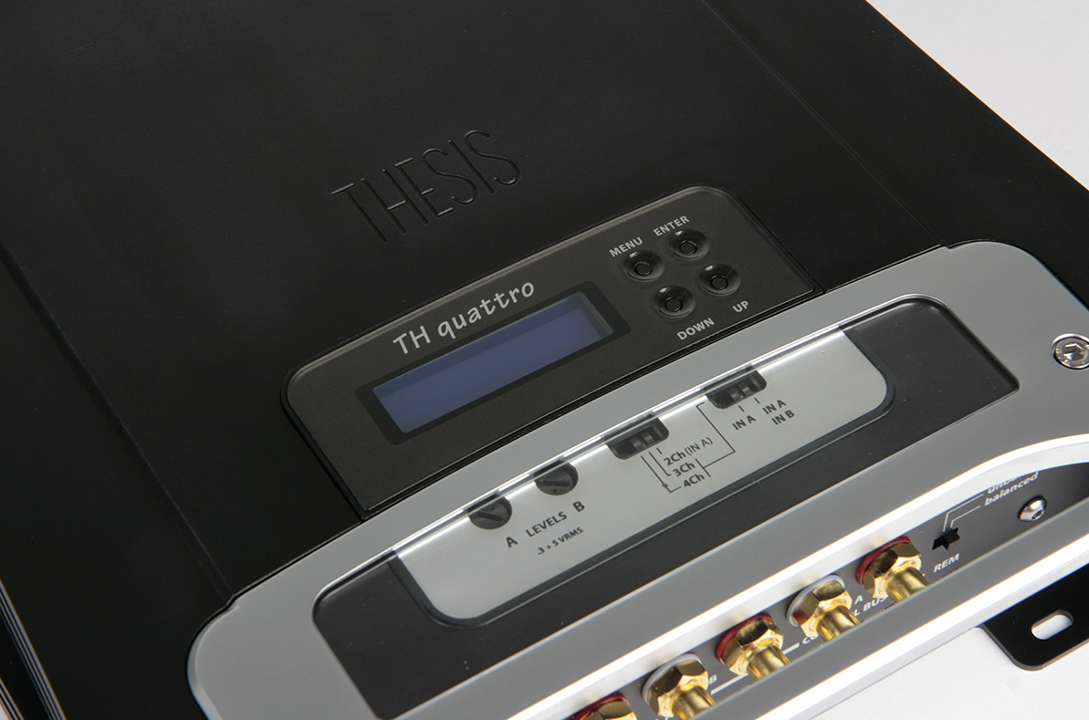 Audison TH Quattro Thesis Four Channel Amplifier - Safe and Sound HQ