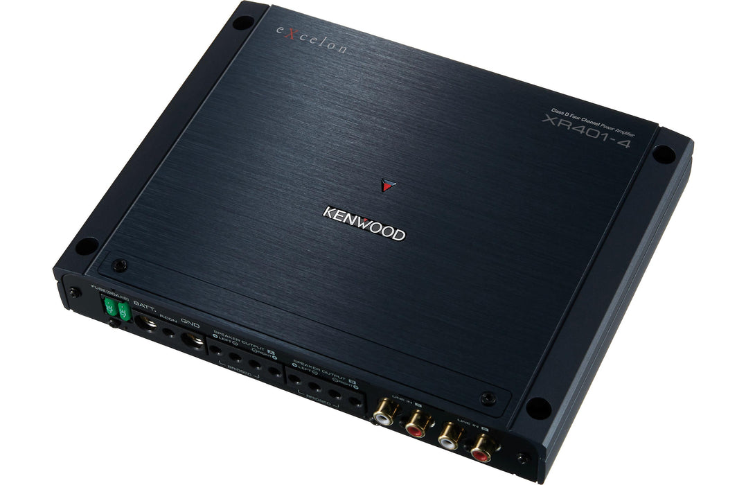 Kenwood Excelon XR401-4 XR Series Class D 4 Channel Power Amplifier - Safe and Sound HQ