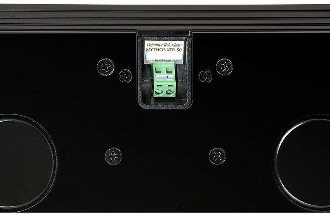 Definitive Technology Mythos XTR-50 Ultra Slim High Performance Loudspeaker Open Box (Each) - Safe and Sound HQ